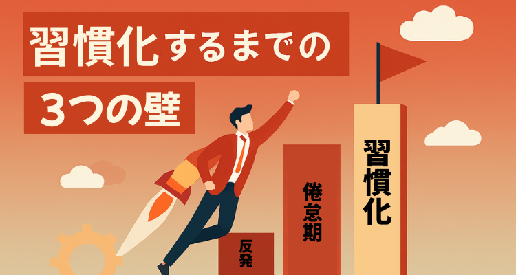 習慣化するまでの３ステップ